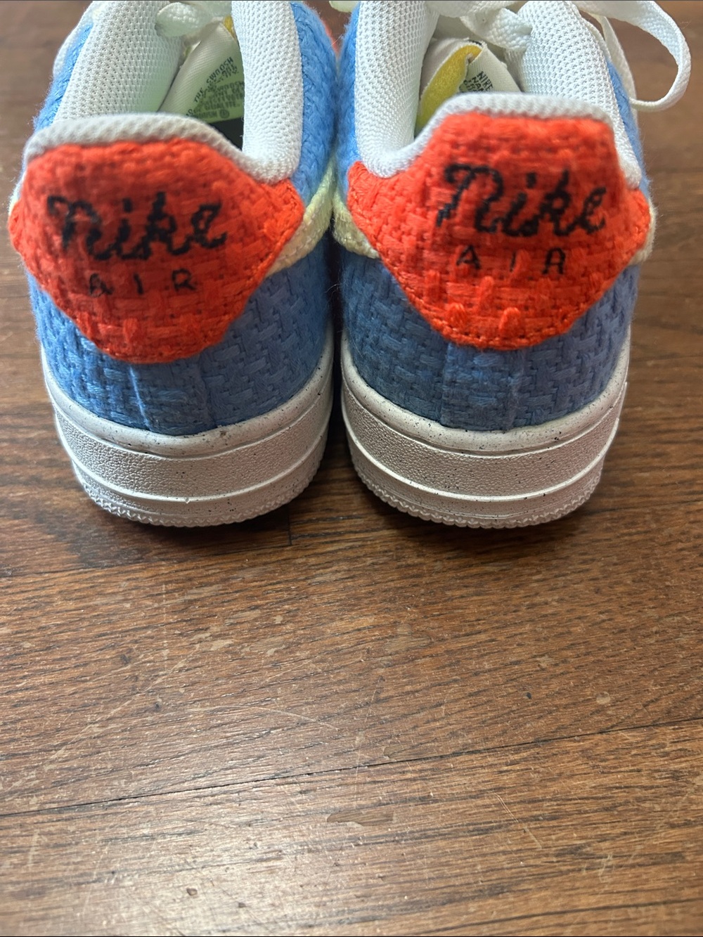 Nike Air Force 1 Low SE GS Multi Color Textured Youth 5.5Y Women’s 7 - Picture 3 of 5